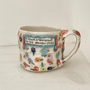 Droseos I wear nightgowns to the grocery store mug